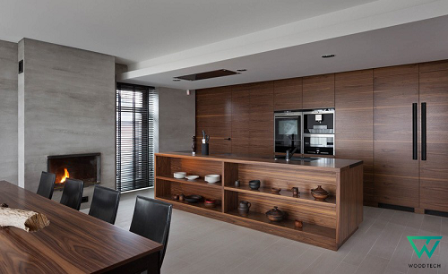 Nội thất phòng ngủ gỗ óc chó